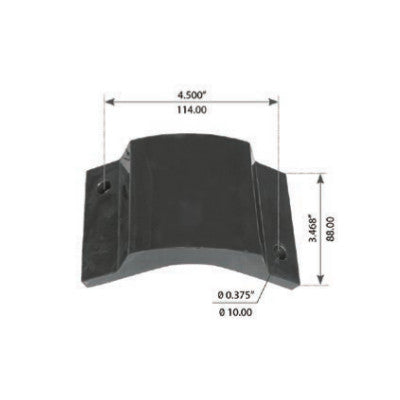 Fortpro Wear Pad for International-Navistar Replaces 571960C1 | F306967