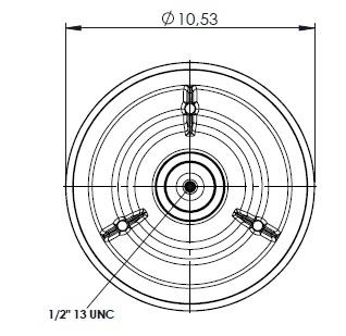 Fortpro Air Spring Replaces 9780, 1R12-303 for Freightliner Trucks | F245584