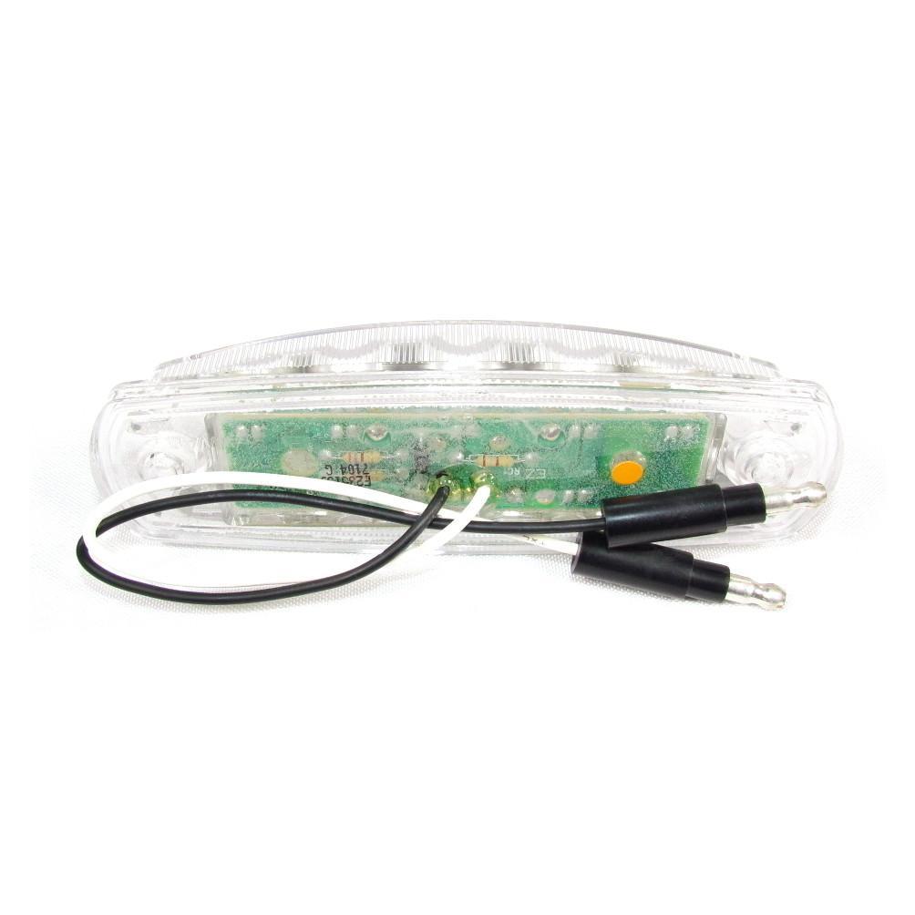 Amber Clearance/Marker Led Light With 10 Leds And Clear Lens | F235139