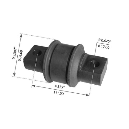 Fortpro Torque Arm Bush Replacement for Hendrickson 64400-002L | F184217