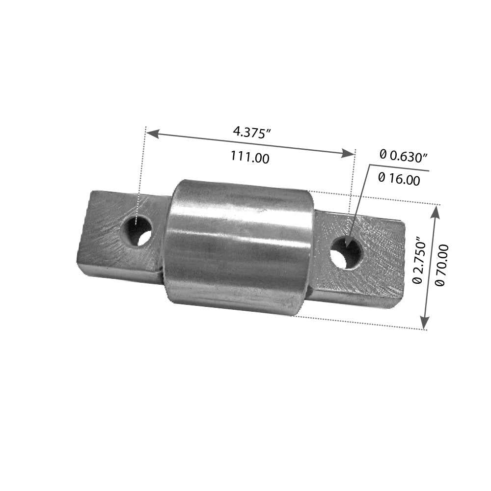 Fortpro Torque Arm Bush Replacement for Hendrickson 66649-002L | F184213