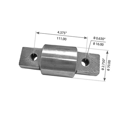 Fortpro Torque Arm Bush Replacement for Hendrickson 66649-002L | F184213