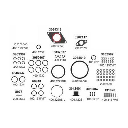 F020936 | UPPER GASKET SET CUM.N14 | Replace 4089371 | 131264